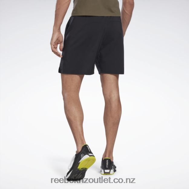 Black 2B46261296 Speed Shorts 2.0 Reebok Men