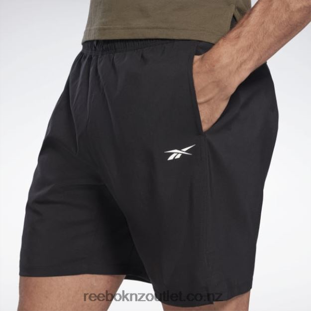 Black 2B46261296 Speed Shorts 2.0 Reebok Men