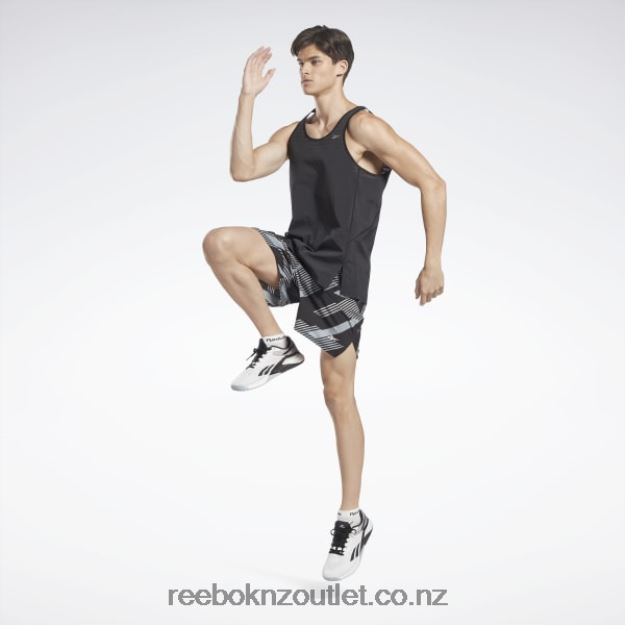Black 2B46261303 Speed 3.0 Shorts Reebok Men