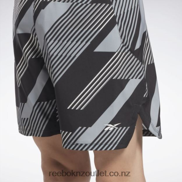 Black 2B46261303 Speed 3.0 Shorts Reebok Men