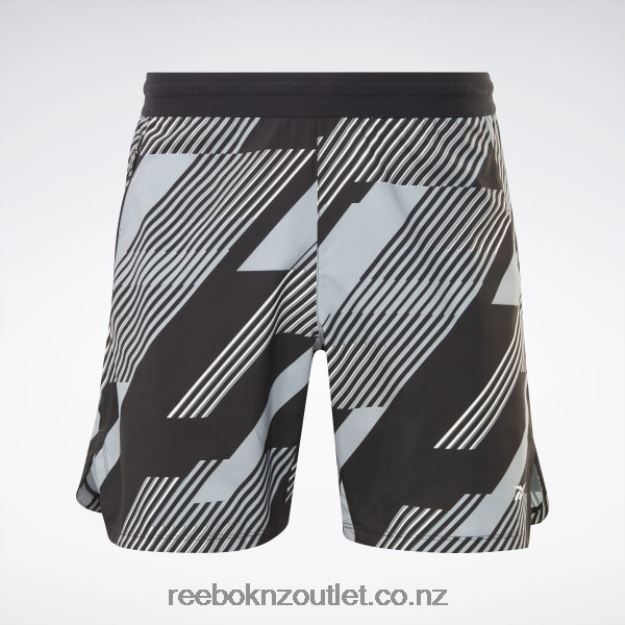 Black 2B46261303 Speed 3.0 Shorts Reebok Men