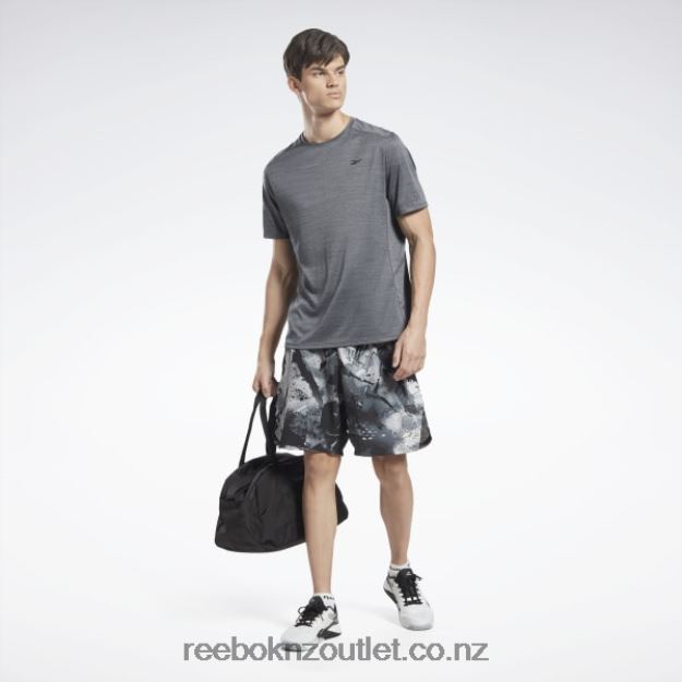 Black/White 2B46261317 Strength 3.0 Shorts Reebok Men