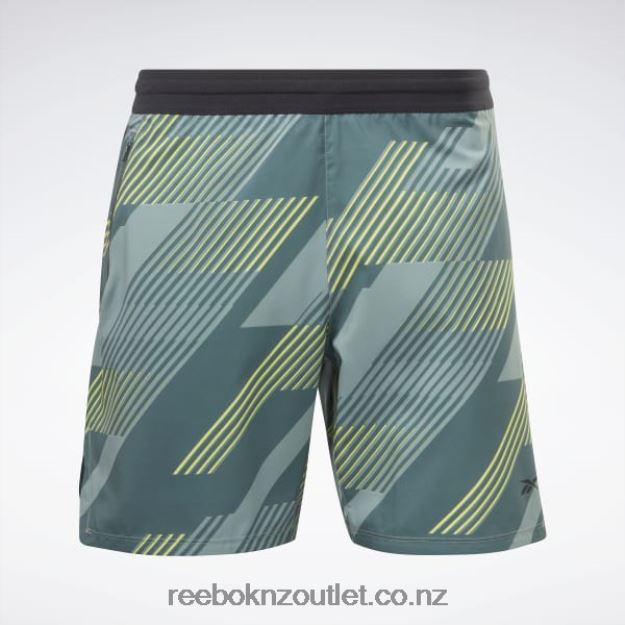 Chalk Green 2B46261301 Speed 3.0 Shorts Reebok Men