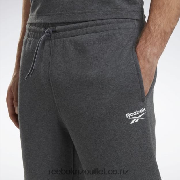 Dark Grey Heather 2B46261203 Identity Fleece Shorts Reebok Men