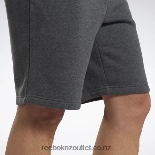 Dark Grey Heather 2B46261203 Identity Fleece Shorts Reebok Men