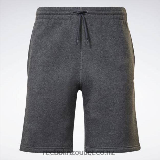 Dark Grey Heather 2B46261203 Identity Fleece Shorts Reebok Men