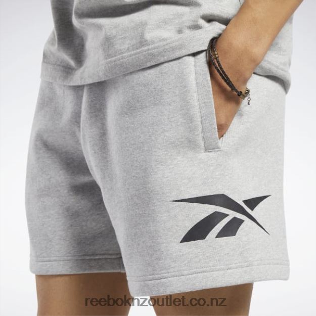 Medium Grey Heather 2B46261210 Classics Brand Proud Shorts Reebok Men