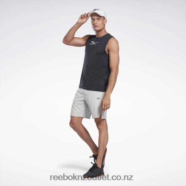 Pure Grey 2 2B46261355 Workout Ready Strength Shorts Reebok Men