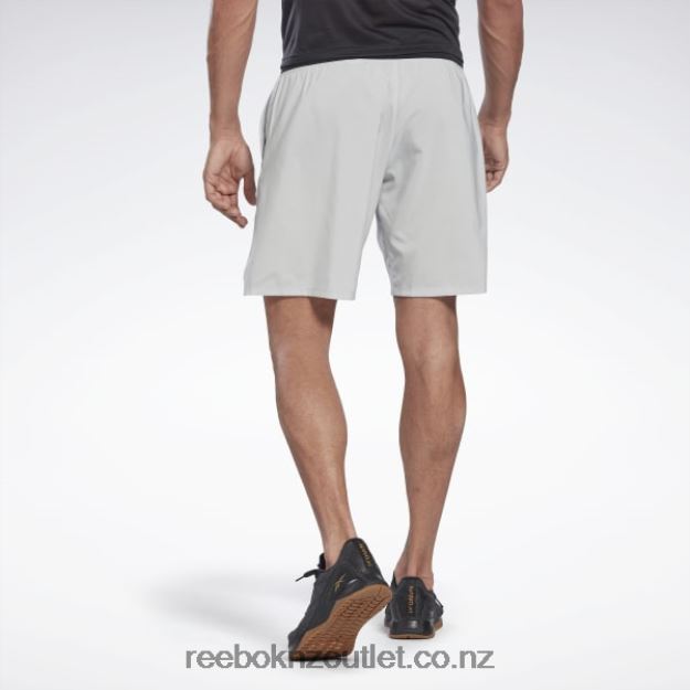 Pure Grey 2 2B46261355 Workout Ready Strength Shorts Reebok Men