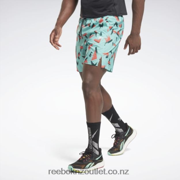 Semi Classic Teal 2B46261274 Graphic Speed 2.0 Shorts Reebok Men