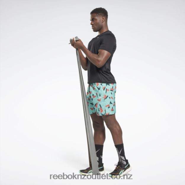 Semi Classic Teal 2B46261274 Graphic Speed 2.0 Shorts Reebok Men