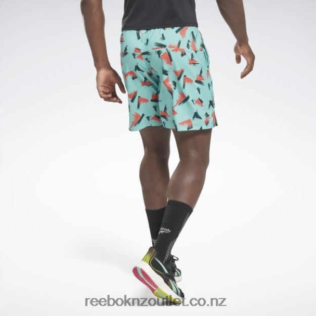 Semi Classic Teal 2B46261274 Graphic Speed 2.0 Shorts Reebok Men