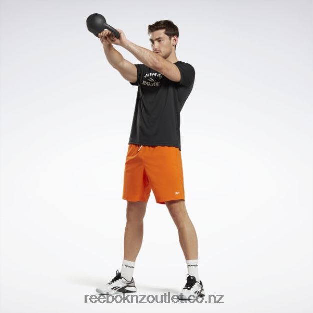 Smash Orange S23-R 2B46261156 Workout Ready Shorts Reebok Men