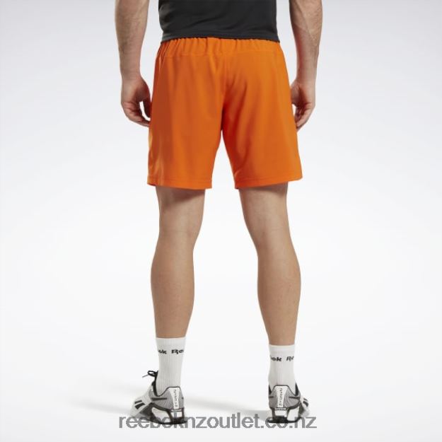 Smash Orange S23-R 2B46261156 Workout Ready Shorts Reebok Men