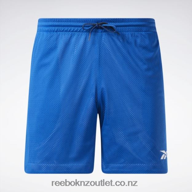 Vector Blue 2B46261237 City League Mesh Shorts Reebok Men