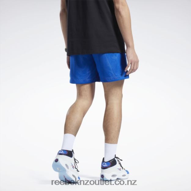Vector Blue 2B46261237 City League Mesh Shorts Reebok Men