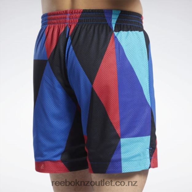 Vector Blue 2B46261237 City League Mesh Shorts Reebok Men