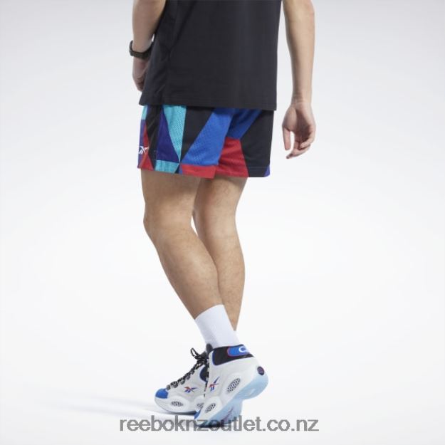 Vector Blue 2B46261237 City League Mesh Shorts Reebok Men