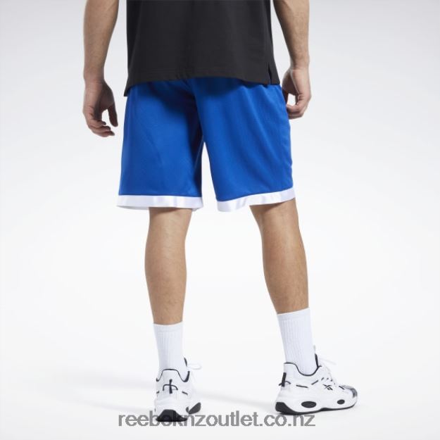 Vector Blue 2B46261319 Basketball Mesh Shorts Reebok Men