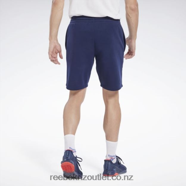 Vector Navy 2B46261242 Identity Fleece Shorts Reebok Men