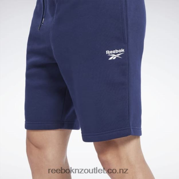 Vector Navy 2B46261242 Identity Fleece Shorts Reebok Men