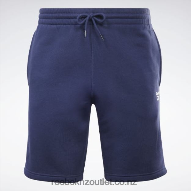Vector Navy 2B46261242 Identity Fleece Shorts Reebok Men