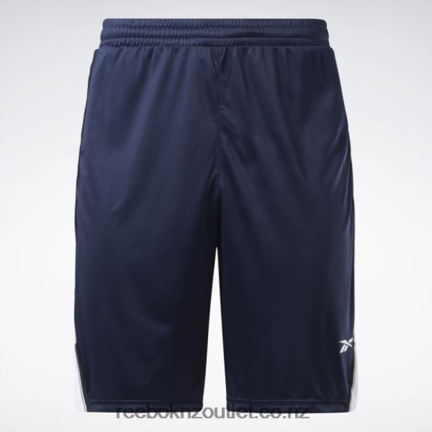 Vector Navy 2B46261356 Workout Ready Mesh Shorts Reebok Men