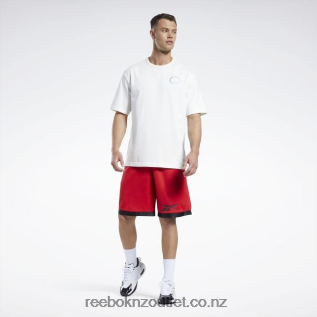 Vector Red 2B46261269 Basketball Mesh Shorts Reebok Men