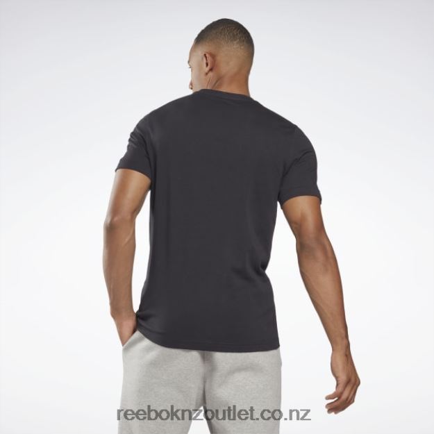 Black 2B46261250 Graphic Series Vector T-Shirt Reebok Men