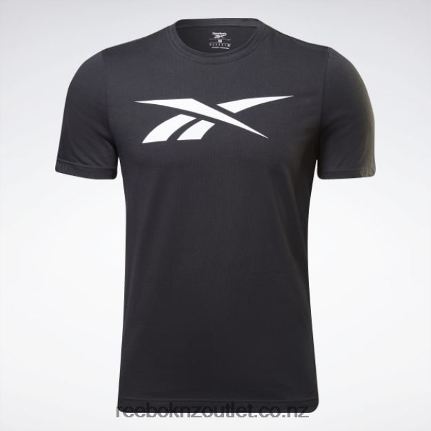 Black 2B46261250 Graphic Series Vector T-Shirt Reebok Men