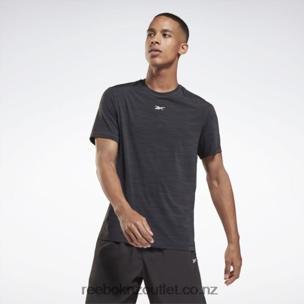 Black 2B46261353 Les Mills BodyPump Activchill T-Shirt Reebok Men
