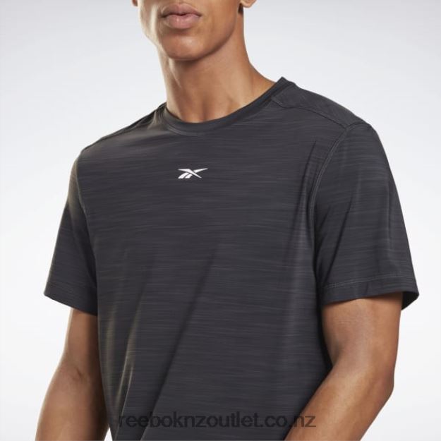 Black 2B46261353 Les Mills BodyPump Activchill T-Shirt Reebok Men