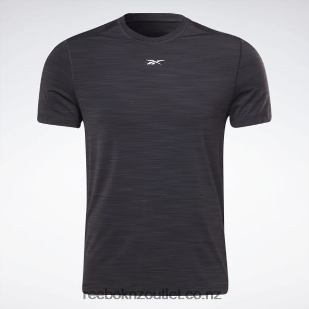 Black 2B46261353 Les Mills BodyPump Activchill T-Shirt Reebok Men