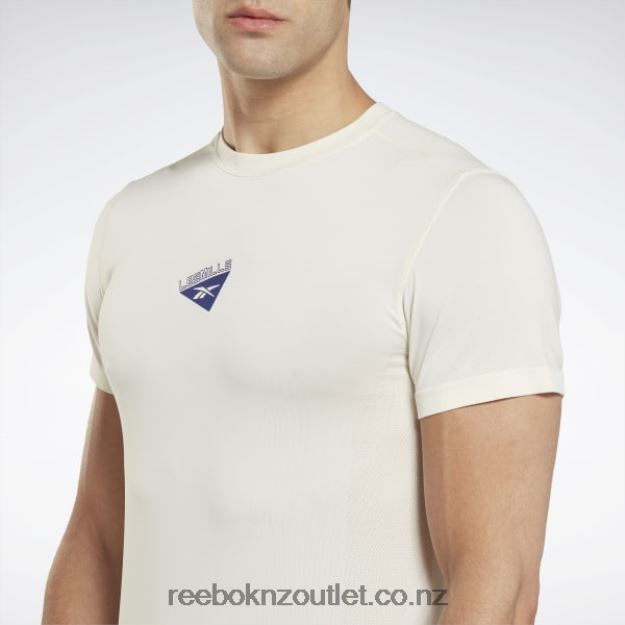 Classic White 2B46261332 Les Mills Myoknit T-Shirt Reebok Men
