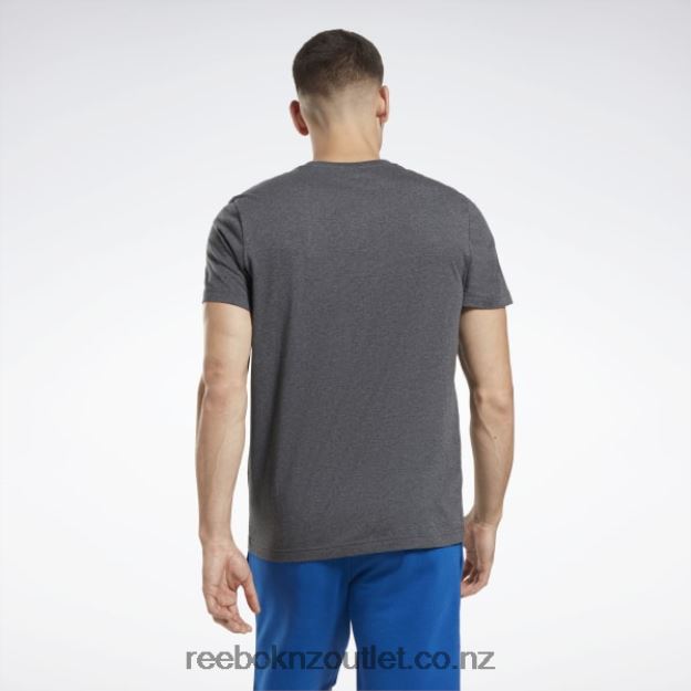 Dark Grey Heather 2B46261209 Identity Classics T-Shirt Reebok Men
