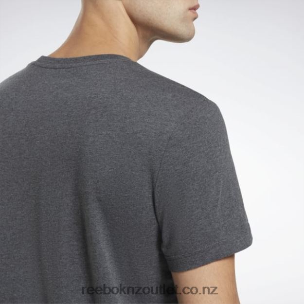 Dark Grey Heather 2B46261209 Identity Classics T-Shirt Reebok Men