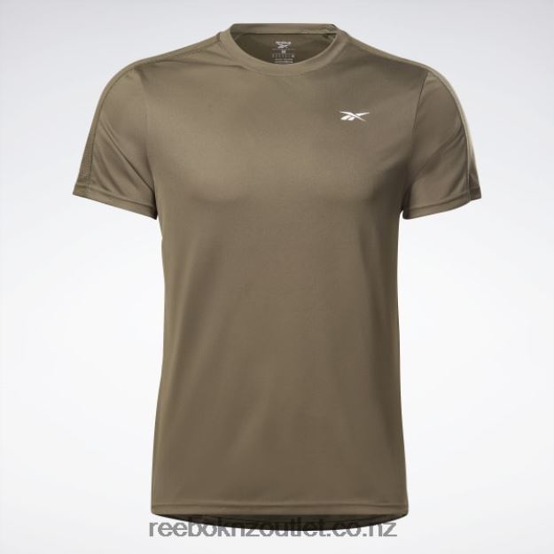 Night Black 2B46261189 Workout Ready Melange T-Shirt Reebok Men