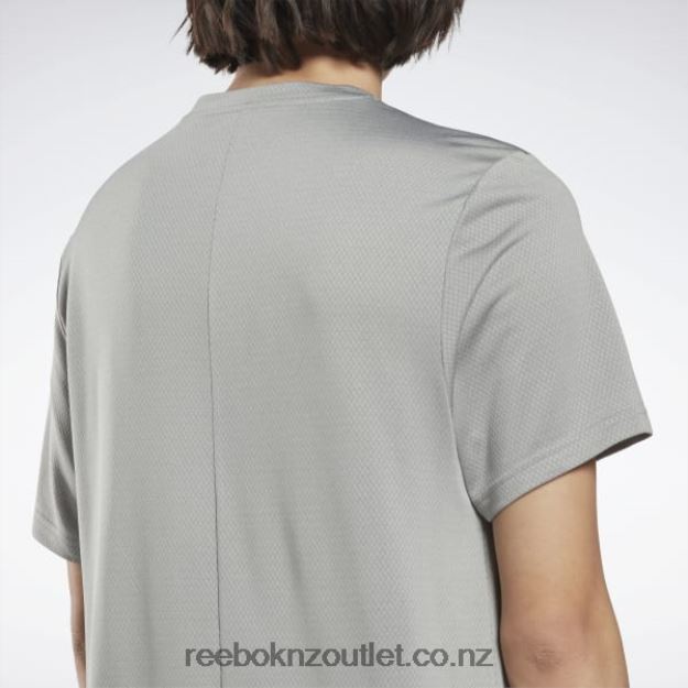 Pure Grey 3 2B46261229 Workout Ready Melange T-Shirt Reebok Men