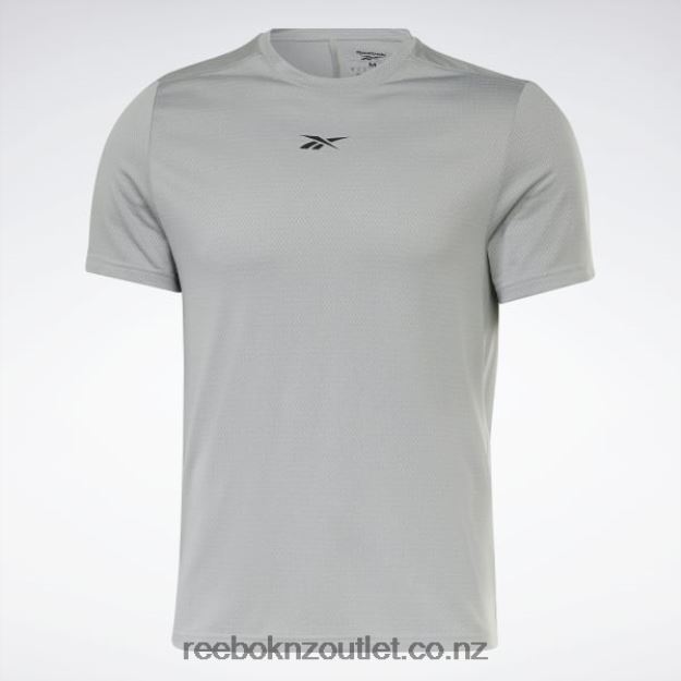 Pure Grey 3 2B46261229 Workout Ready Melange T-Shirt Reebok Men