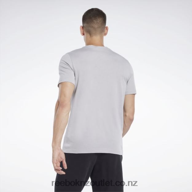 Pure Grey 3 2B46261244 Graphic Series Vector T-Shirt Reebok Men