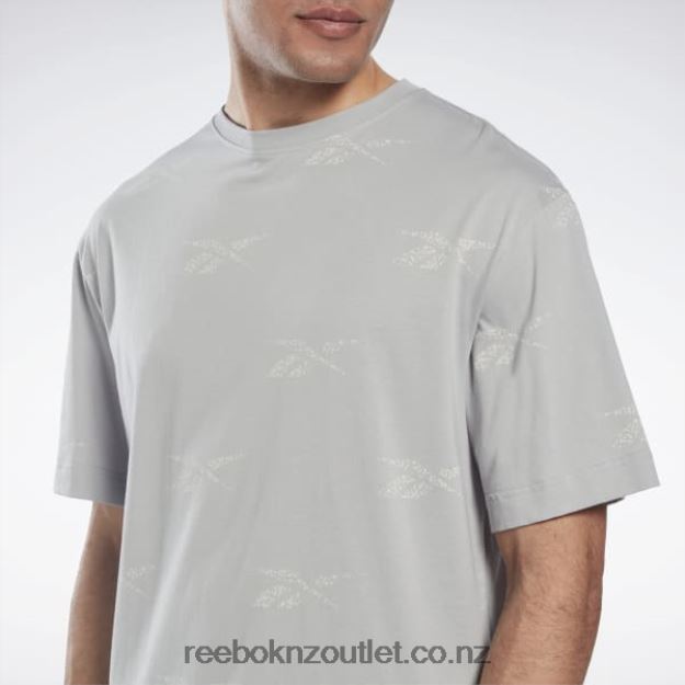 Pure Grey 3 2B46261271 Identity Vector T-Shirt Reebok Men