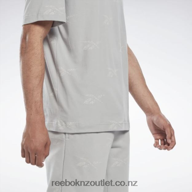 Pure Grey 3 2B46261271 Identity Vector T-Shirt Reebok Men