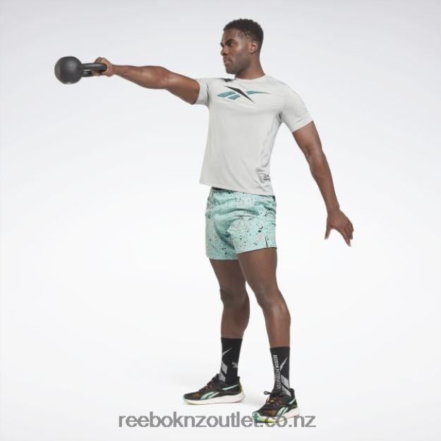 Pure Grey 3 2B46261286 ACTIVCHILL Graphic Athlete T-Shirt Reebok Men