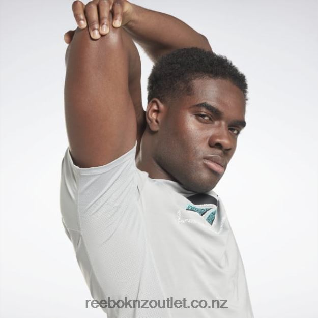 Pure Grey 3 2B46261286 ACTIVCHILL Graphic Athlete T-Shirt Reebok Men