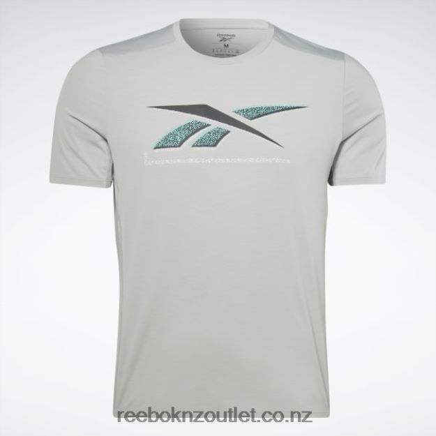 Pure Grey 3 2B46261286 ACTIVCHILL Graphic Athlete T-Shirt Reebok Men