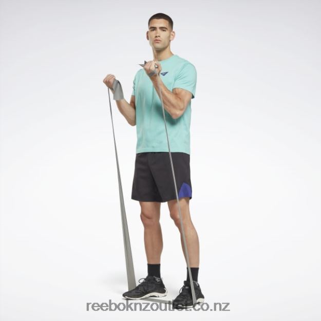 Semi Classic Teal 2B46261313 Les Mills Graphic T-Shirt Reebok Men