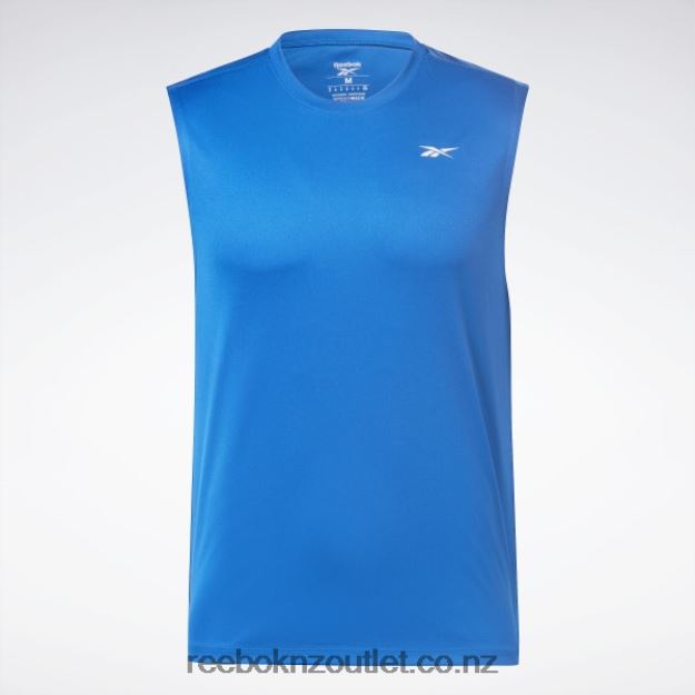 Vector Blue 2B46261178 Training Sleeveless Tech T-Shirt Reebok Men