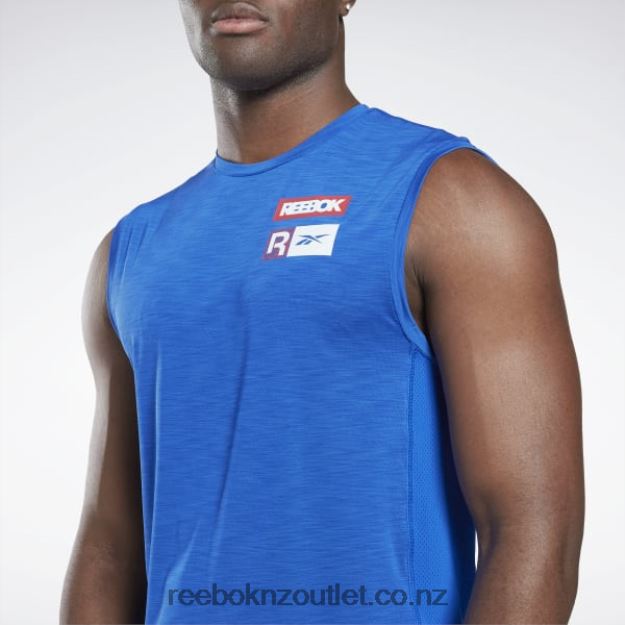 Vector Blue 2B46261307 ACTIVCHILL Sleeveless T-Shirt Reebok Men