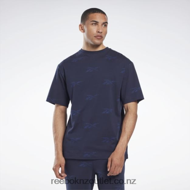 Vector Navy 2B46261257 Identity Vector T-Shirt Reebok Men