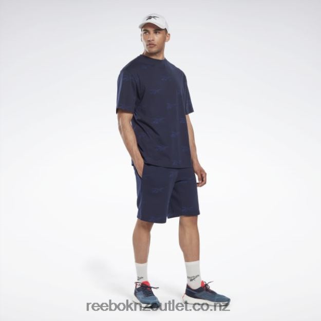 Vector Navy 2B46261257 Identity Vector T-Shirt Reebok Men